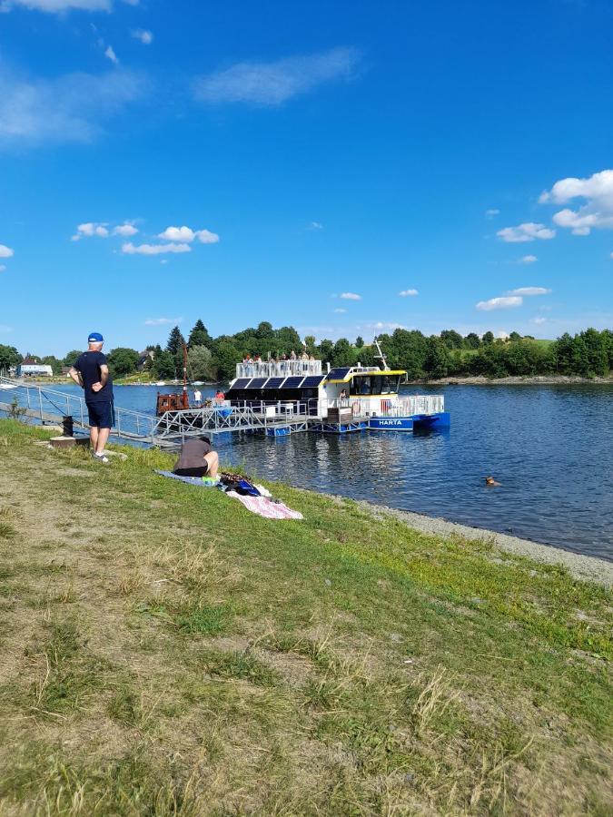 Ubytování u Machalů Leskovec Nad Moravici Exterior foto