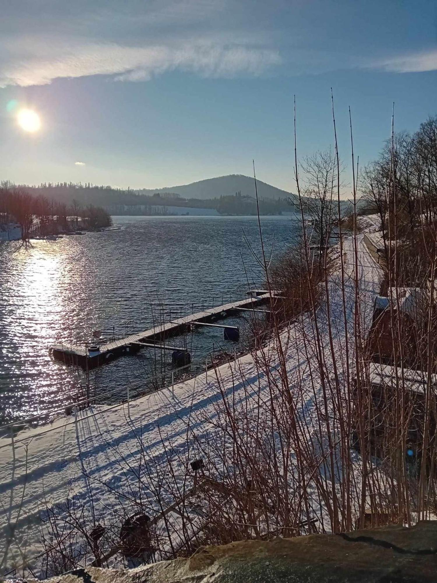 Ubytování u Machalů Leskovec Nad Moravici Exterior foto